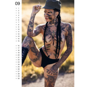 Pin-up Kalender Tatoverede Piger Kalender 2027