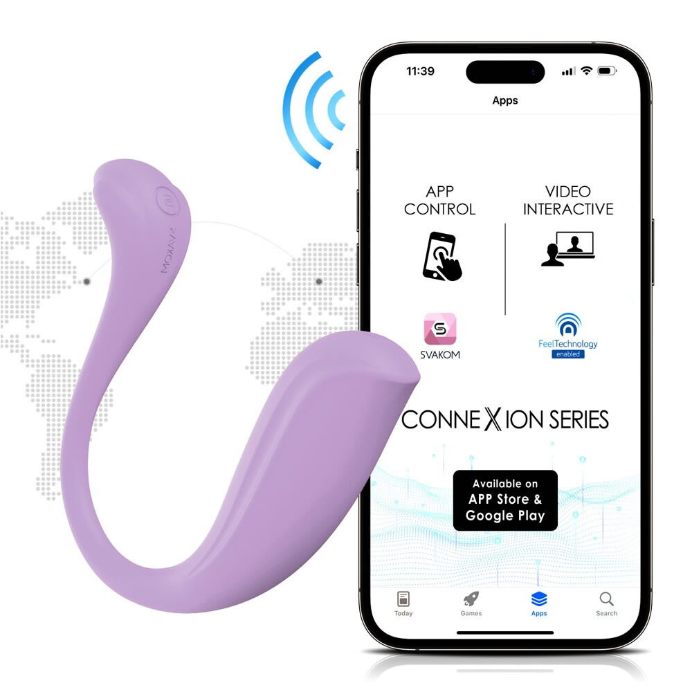 Svakom Phoenix Neo 2 Par Vibrator med App Styring