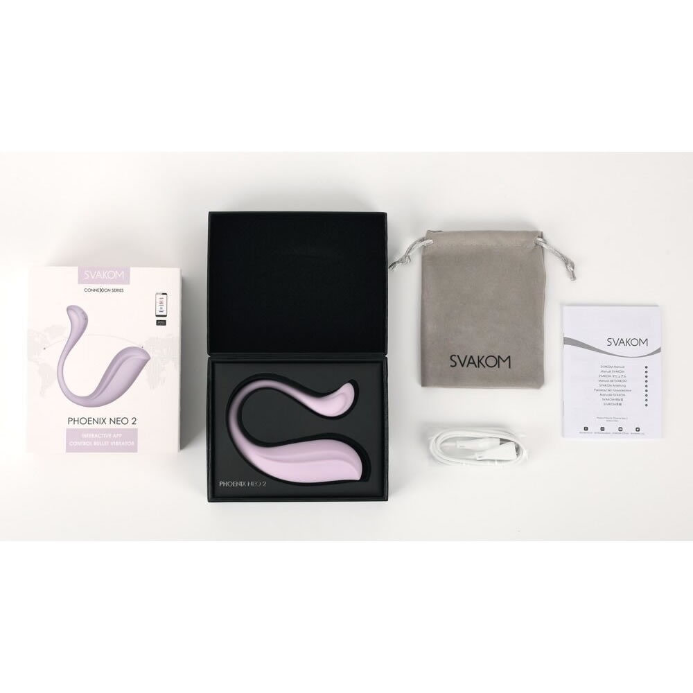 Svakom Phoenix Neo 2 Par Vibrator med App Styring