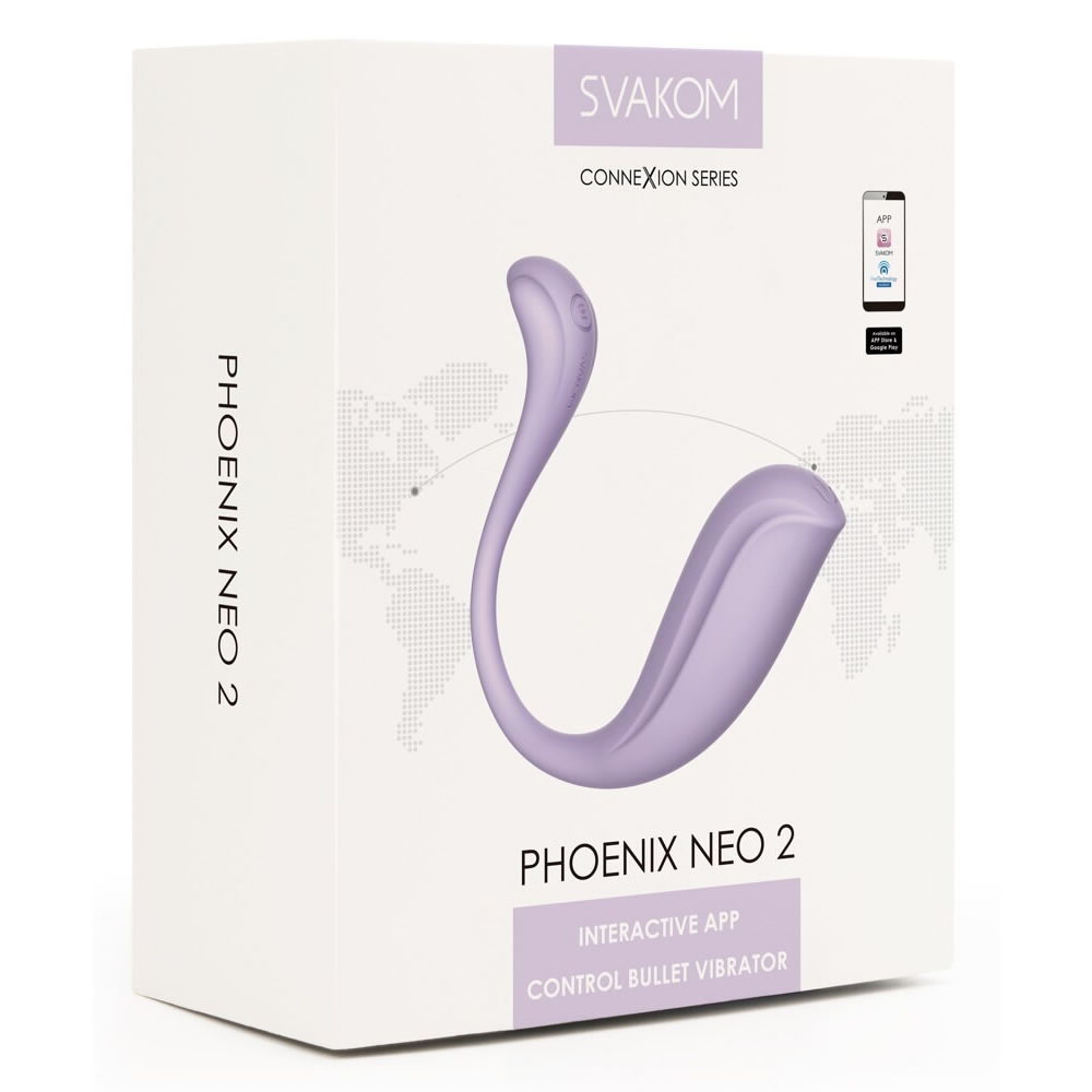 Svakom Phoenix Neo 2 Par Vibrator med App Styring