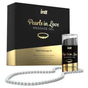 Intt Cosmetics Pearls in Love Massageoile og Perlekæde
