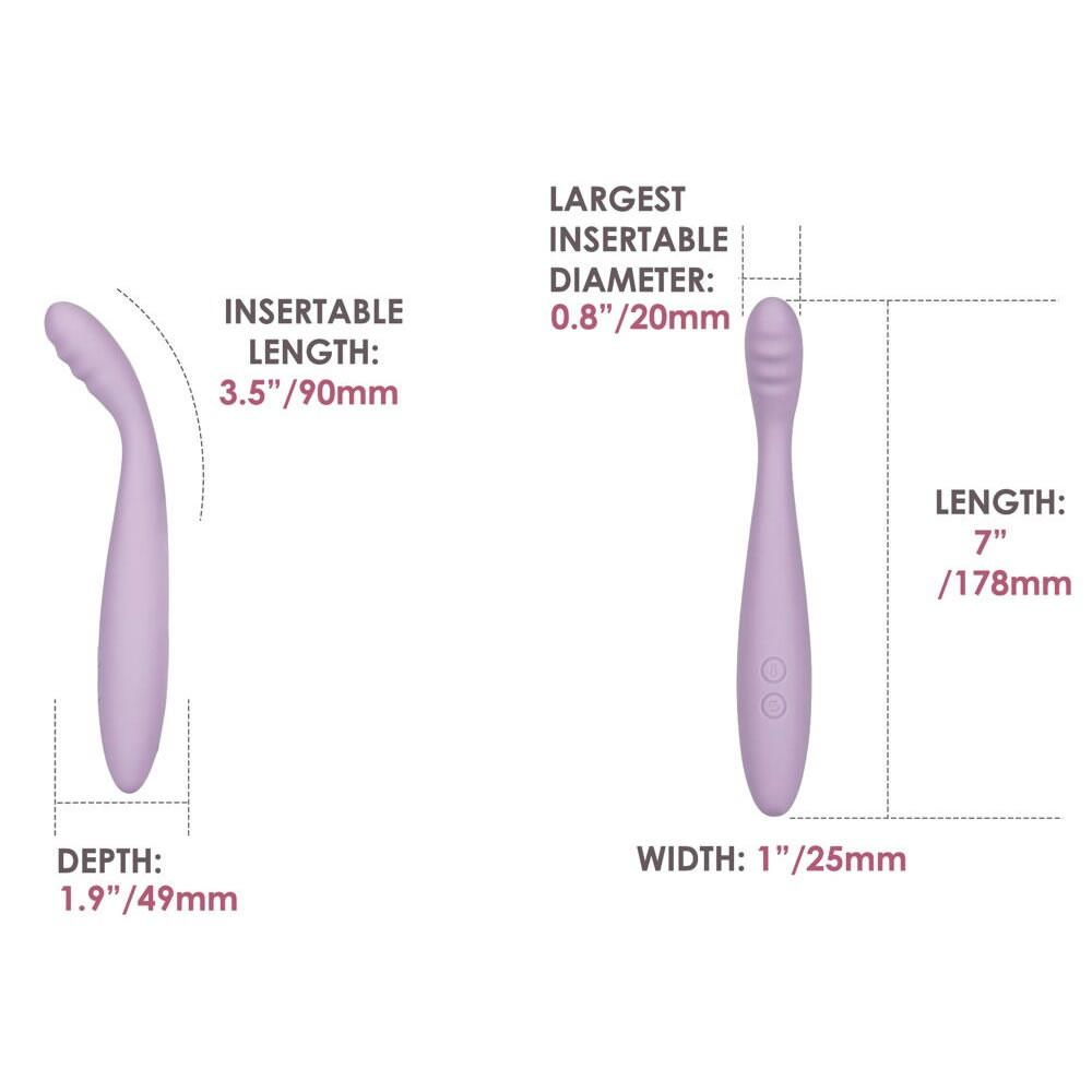 Svakom Cici 2 G-punkt Vibrator med Varme Funktion og App Styring