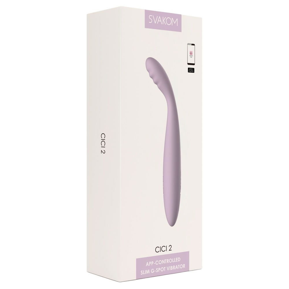 Svakom Cici 2 G-punkt Vibrator med Varme Funktion og App Styring