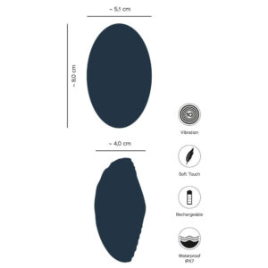Oh! Lay-On Klitoris Vibrator i Silikone