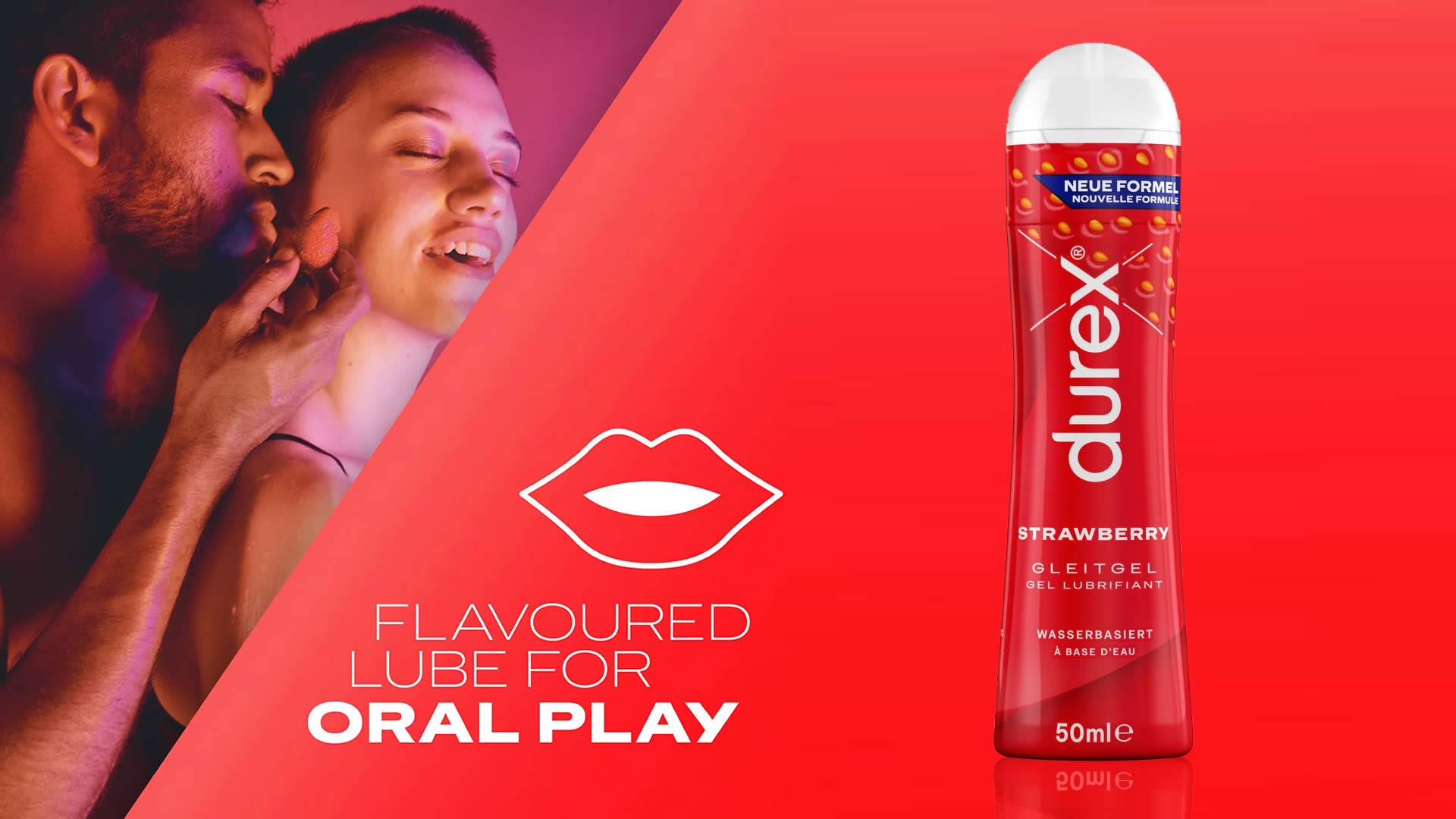 Durex Play Sweet Strawberry Glidecreme med Jordbær Aroma