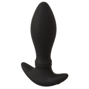 Anos Anal Plug med Trådløs Vibrator og Bevægelige Ringe