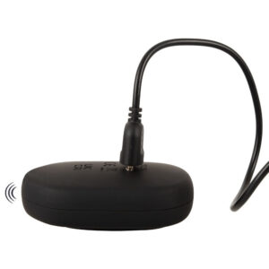 Anos Anal Plug med Trådløs Vibrator og Bevægelige Ringe