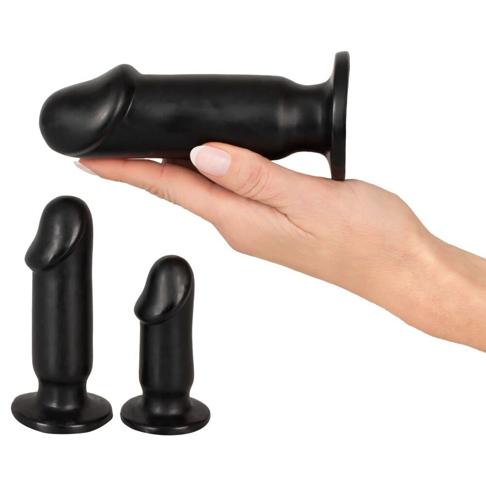 Anos Anal Plug Training Kit 3-delt Sæt