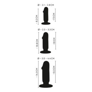 Anos Anal Plug Training Kit 3-delt Sæt