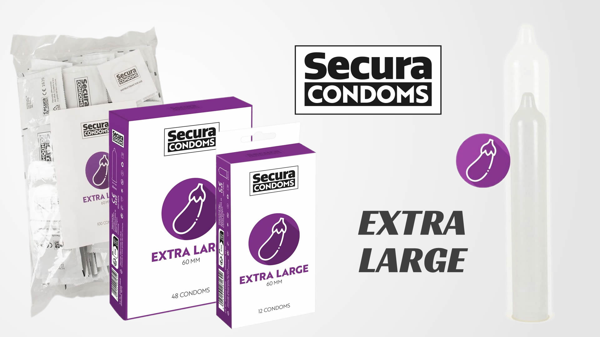 Secura XL kondomer - Ekstra Store