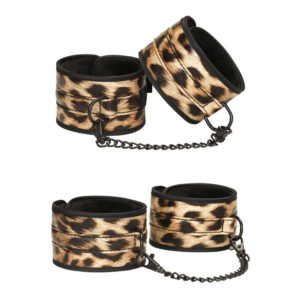 Leopard Print Blid Bondage Sæt