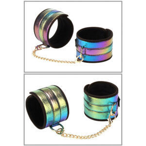 Vivid Niji Glossy Rainbow Bondage Sæt med 8 dele