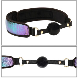 Vivid Niji Glossy Rainbow Bondage Sæt med 8 dele