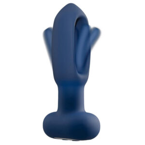 Anos Fjernbetjent Flicking Tongue Anal Plug