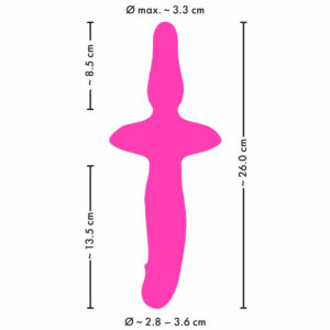 Couples Choice 2i1 Vibrator og Anal Plug