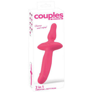 Couples Choice 2i1 Vibrator og Anal Plug