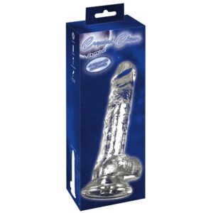 Crystal Clear Vibrator med Sugekop