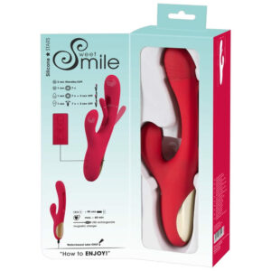 Sweet Smile Rabbit Vibrator med G-punkt Flicking Funktion