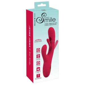 Sweet Smile Rabbit Vibrator med G-punkt Flicking Funktion