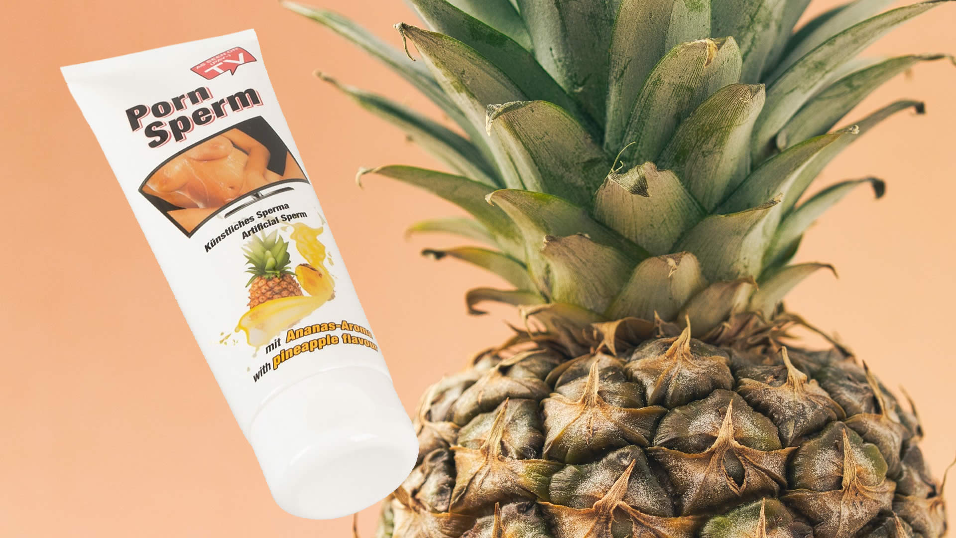 Kunstig sæd med ananas