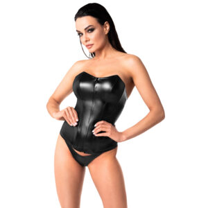 Noir Wetlook Corsage Orgia Mysteria