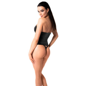 Noir Wetlook Corsage Orgia Mysteria