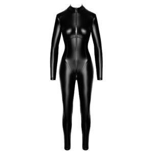 Noir Wetlook Jumpsuit Orgia Chimera