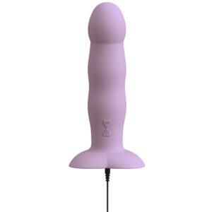 Heart Guy Purple Vibrator med Sugekop