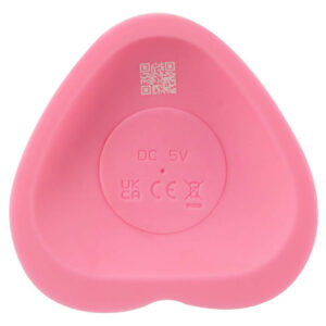 Heart Guy Pink Vibrator med Sugekop