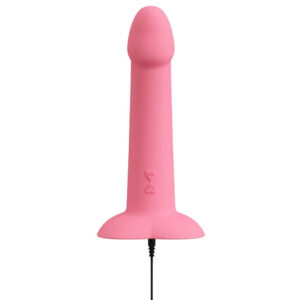 Heart Guy Pink Vibrator med Sugekop