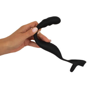 Rebel Penis Ring med Fjernbetjent Prostata Anal Plug