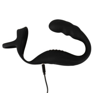 Rebel Penis Ring med Fjernbetjent Prostata Anal Plug