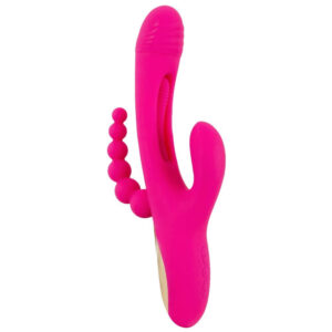 Sweet Smile Triple Vibrator med Flicking Tongue