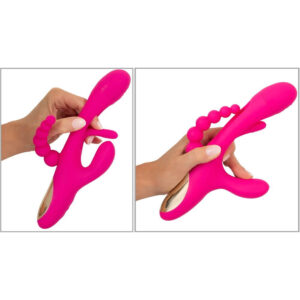 Sweet Smile Triple Vibrator med Flicking Tongue
