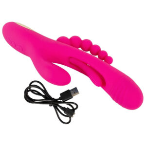Sweet Smile Triple Vibrator med Flicking Tongue
