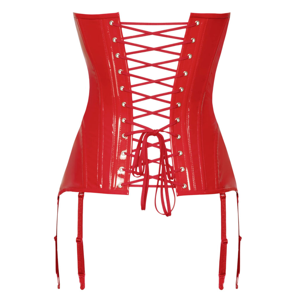 Stropløs Rød Vinyl Korset