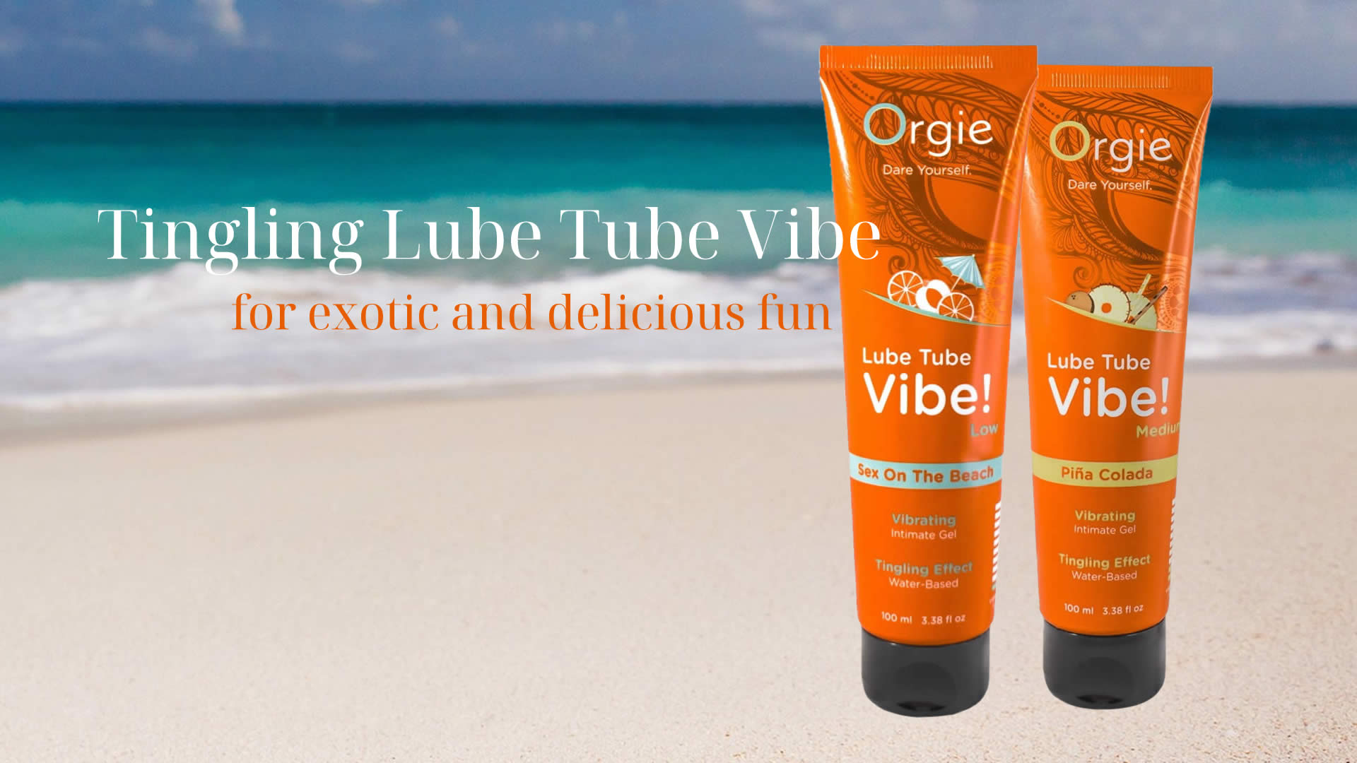 Orgie Lube Tube Vibe Aroma Glidecreme