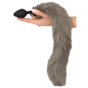 Fluffy Fox Tail Anal Plug med Hale