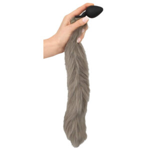 Fluffy Fox Tail Anal Plug med Hale