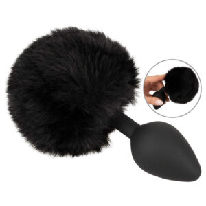 Fluffy Bunny Tail Anal Plug med Pompom