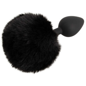 Fluffy Bunny Tail Anal Plug med Pompom