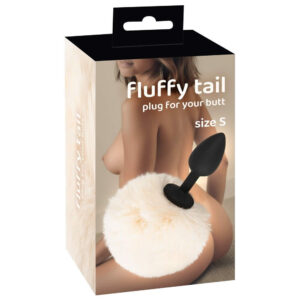 Fluffy Bunny Tail Anal Plug med Pompom