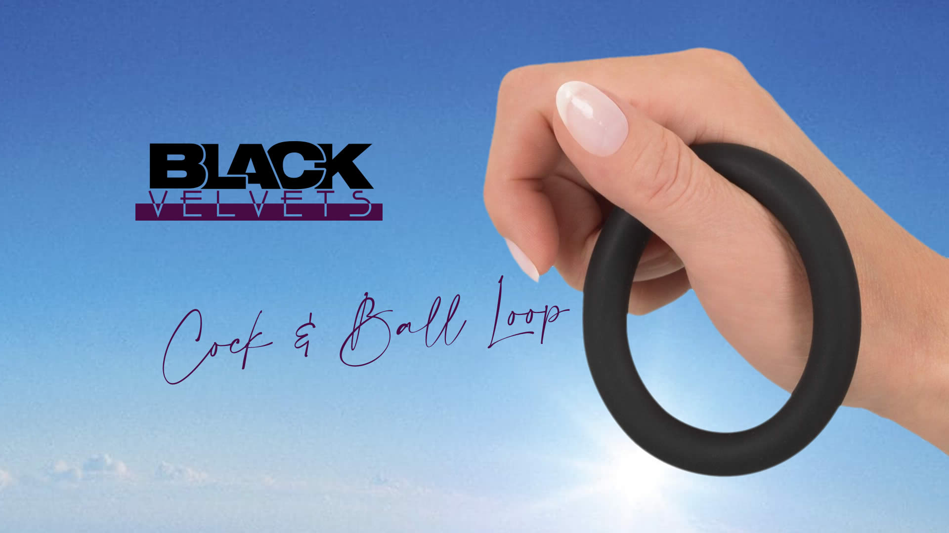 Black Velvets Loop Testikel og Penisring
