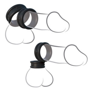 Fantasy C-Ringz Max-Width Silicone Rings Penisring