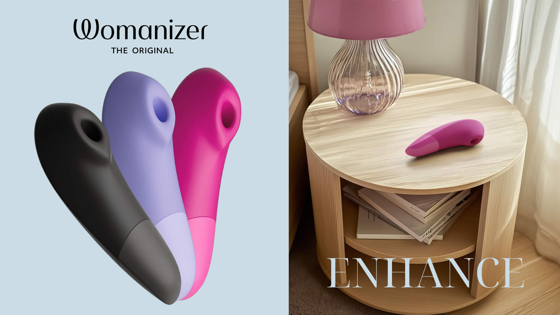 Womanizer Enhance Pleasure Air Klitoris Stimulator