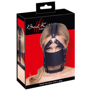 Bad Kitty Hovedsele med Silikone Gag