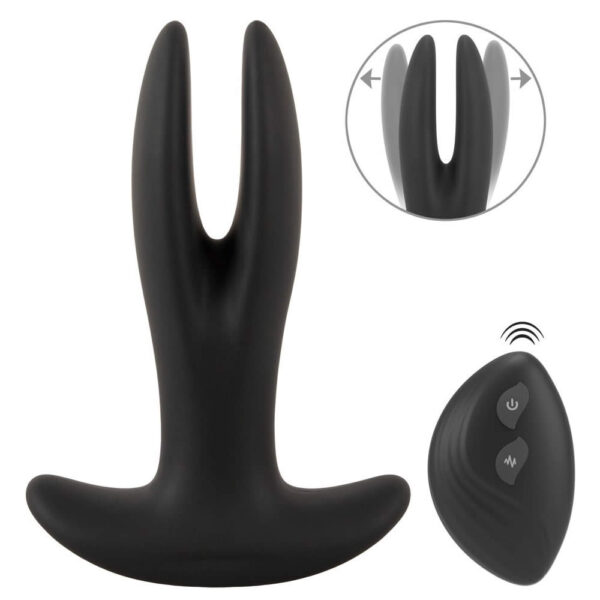 Anos Fjernbetjent Anal Spreader med Vibration