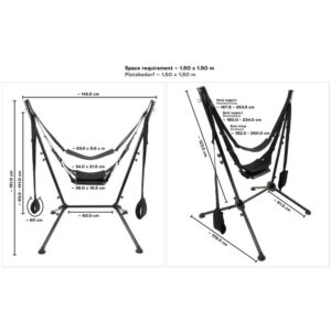 Free standing Sex Swing Fritstående Sexgynge med Stativ