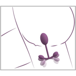 Vaginal Trainer med Hoppende Vægte