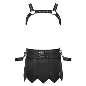 Gladiator Nederdel og Bryst Harness i Kostume Sæt